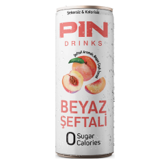 PIN 250 Ml. BEYAZ ŞEFTALİ SOĞUK ÇAY