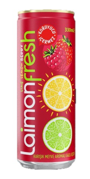 Laimon Fresh Çilek Lime Limon 330 Ml